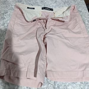 Hollister classic shorts mens 32, pale pink